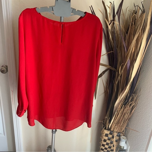 The collection debeaks red plus size blouse Size 20 - Picture 7 of 10